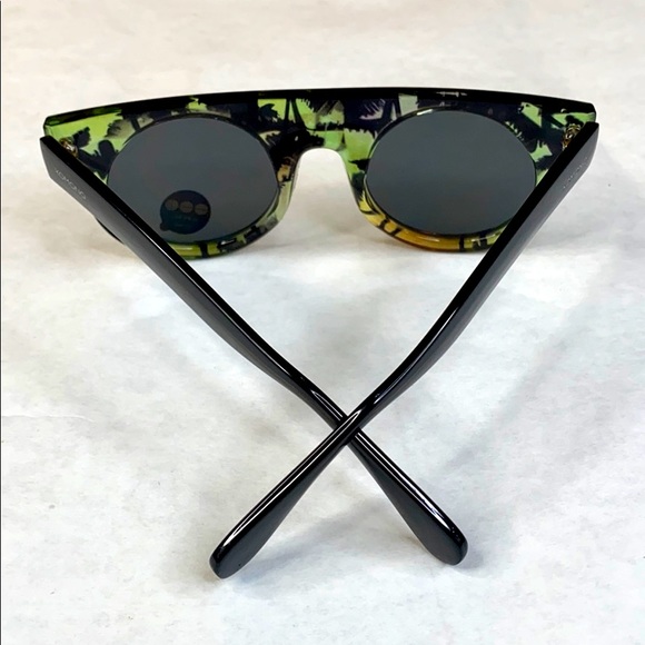 KOMONO sunglasses NEW Green and Black Palm Tree Sunglasses - Picture 11 of 14